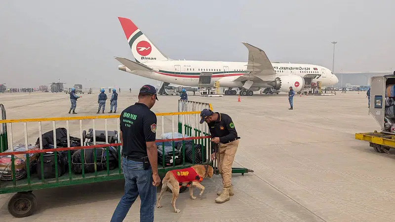 পাকিস্তানি নম্বর থেকে বিমানের ফ্লাইটে বোমা হামলার হুমকি আসে: ডিএমপি